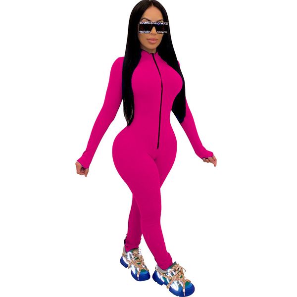 k9689 cross-border european and american full body pure color tight jumpsuit for summer 2020, Black;white
k9689 cross-border european and american full body pure color tight jumpsuit for summer 2020, Black;white