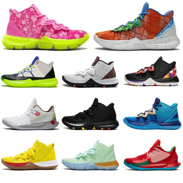 classic kyrie irving spongebob 5 5s jumpman men basketball shoes friends usa patrick mens trainers sports sneakers size 7-12
classic kyrie irving spongebob 5 5s jumpman men basketball shoes friends usa patrick mens trainers sports sneakers size 7-12