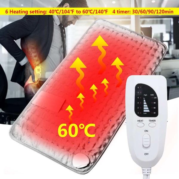 home heaters us/uk plug 6 heating setting electric thermal therapy heated pad neck back pain body relief soft fabric grey timer 75w safe cos
home heaters us/uk plug 6 heating setting electric thermal therapy heated pad neck back pain body relief soft fabric grey timer 75w safe cos