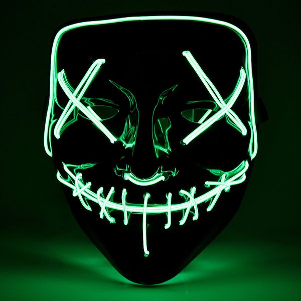 halloween led mask purge masks election mascara costume dj party light up masks glow in dark movie cosplay payday mask t191010
halloween led mask purge masks election mascara costume dj party light up masks glow in dark movie cosplay payday mask t191010