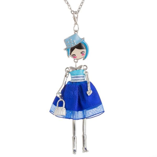 fashion doll necklaces for womens 1piece christmas gift antique silver-color necklaces jewelry maxi long chains big choker
fashion doll necklaces for womens 1piece christmas gift antique silver-color necklaces jewelry maxi long chains big choker