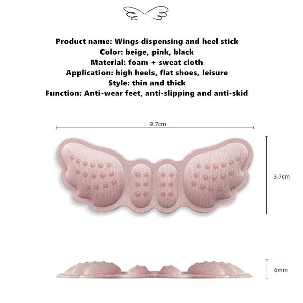 1 pairs adhesive anti-wear heel liner pain relief shoes accessories shoes back heel inserts cushion patch insole cushion pads, Silver
1 pairs adhesive anti-wear heel liner pain relief shoes accessories shoes back heel inserts cushion patch insole cushion pads, Silver