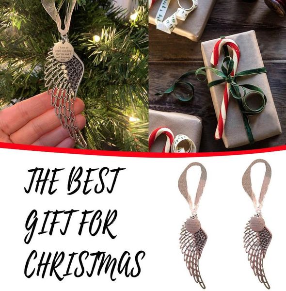 Christmas Holiday Wing Pendant For Husband Wife Christmas Drop Ornaments Pendants Hanging Gifts Xmas Tree Decor Home Decorations
Christmas Holiday Wing Pendant For Husband Wife Christmas Drop Ornaments Pendants Hanging Gifts Xmas Tree Decor Home Decorations