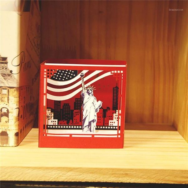 greeting cards york 3d fold up card and envelope1