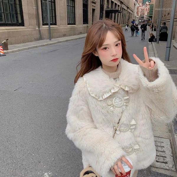 2021 women autumn winter slim faux lamb wool fur coat female solid single breasted jacket lady casual loose plush outerwear e2481, Black
2021 women autumn winter slim faux lamb wool fur coat female solid single breasted jacket lady casual loose plush outerwear e2481, Black