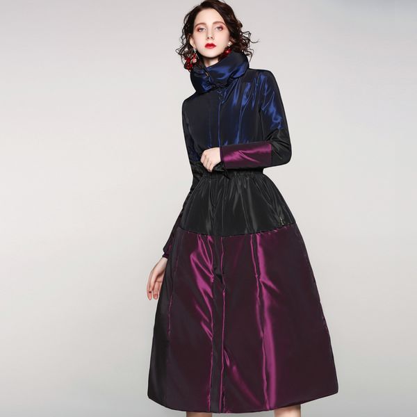 winter fashion brand stand collar hit color duck down coat female zipper stitching oversize super longer warm down parkas wq596 c1204, Black
winter fashion brand stand collar hit color duck down coat female zipper stitching oversize super longer warm down parkas wq596 c1204, Black