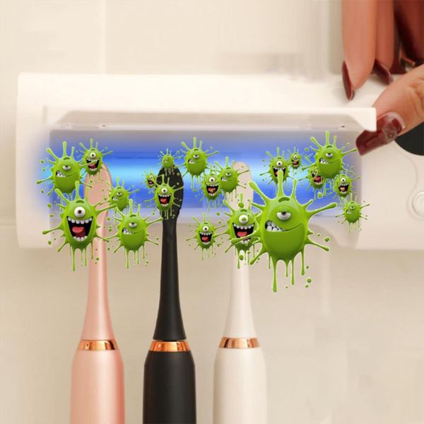 practical sterilizing electric durable ultraviolet disinfector stand holder for toothbrush 1pc storage rack
practical sterilizing electric durable ultraviolet disinfector stand holder for toothbrush 1pc storage rack