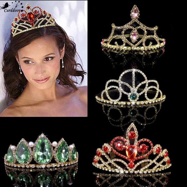hair clips & barrettes carddoor crystal bridal tiaras and crowns rhinestone gold princess tiara wedding accessories birthday prom ornaments, Golden;silver
hair clips & barrettes carddoor crystal bridal tiaras and crowns rhinestone gold princess tiara wedding accessories birthday prom ornaments, Golden;silver