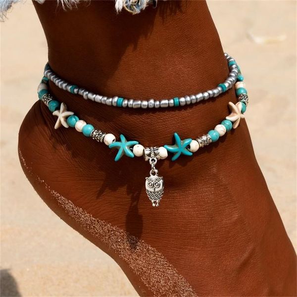 vienkim bunklet beads starfish anklets для женщин 2018 мода винтаж ручной работы сандалия совы браслет boho ювелирные изделия h wmtspk, Red;blue
vienkim bunklet beads starfish anklets для женщин 2018 мода винтаж ручной работы сандалия совы браслет boho ювелирные изделия h wmtspk, Red;blue