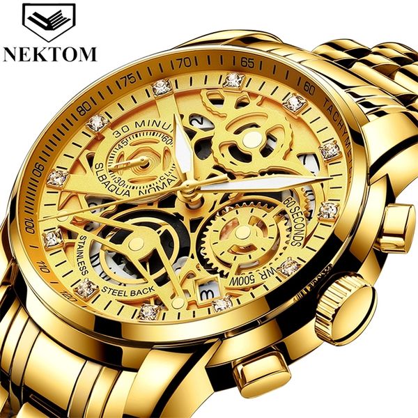 relogio masculino sports fashion wristwatches men's gold chronograph luxury quartz watches gold men wristwatch for bussiness man 201204, Slivery;brown
relogio masculino sports fashion wristwatches men's gold chronograph luxury quartz watches gold men wristwatch for bussiness man 201204, Slivery;brown