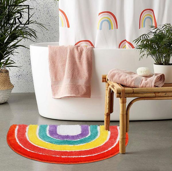 cushion/decorative pillow colorful rainbow semicircle shower mat cute ins kid room carpet anti-slip cartoon kitchen rug shaggy
cushion/decorative pillow colorful rainbow semicircle shower mat cute ins kid room carpet anti-slip cartoon kitchen rug shaggy