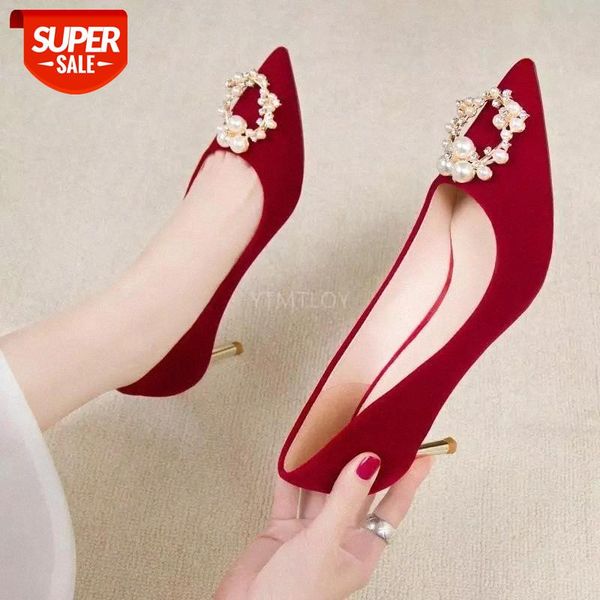 ytmtloy red wedding shoes high heels luxury pearl party dress elegant lady pumps new arrivals pointed toe crystal #8d1q, Black
ytmtloy red wedding shoes high heels luxury pearl party dress elegant lady pumps new arrivals pointed toe crystal #8d1q, Black