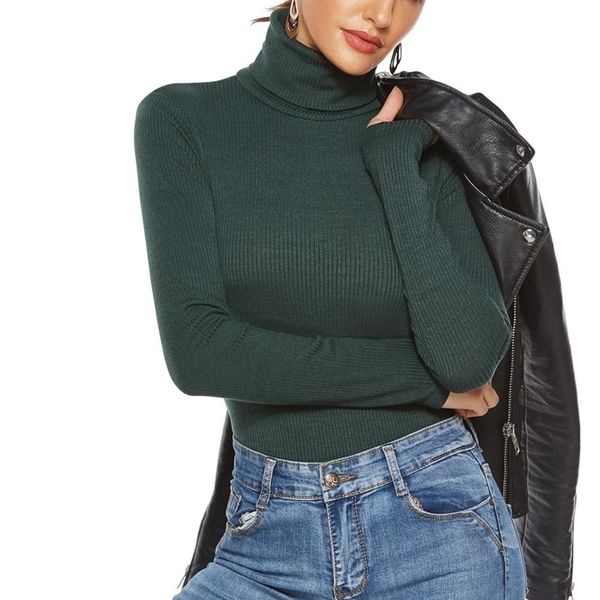 2021 female winter autumn new long sleeve high-neck skinny bottoming shirt triangle knit overalls 71fm, Black;white 
2021 female winter autumn new long sleeve high-neck skinny bottoming shirt triangle knit overalls 71fm, Black;white