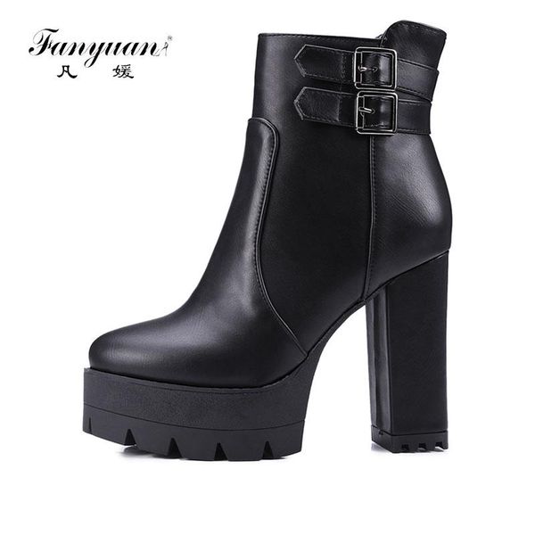 boots fanyuan 2021 ultra high heels shoes woman female round toe short riding thick heel platform women ankle, Black
boots fanyuan 2021 ultra high heels shoes woman female round toe short riding thick heel platform women ankle, Black