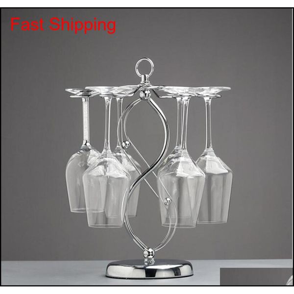 6 hooks silver metal red wine glass cup rack holder stand,upside down wrought iron wine stemware glass holder air dr qylrld sweet07
6 hooks silver metal red wine glass cup rack holder stand,upside down wrought iron wine stemware glass holder air dr qylrld sweet07