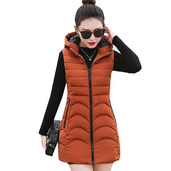 new arrivals plus size 4xl winter vest women waistcoat 2020 thick warm hooded long vest female sleeveless jacket coat pz432, Black;white
new arrivals plus size 4xl winter vest women waistcoat 2020 thick warm hooded long vest female sleeveless jacket coat pz432, Black;white