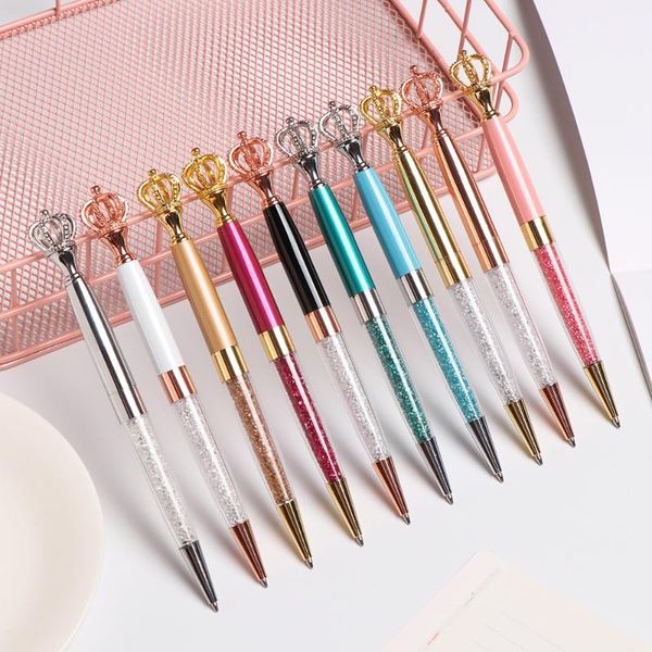 christmas gift large diamond crystal gem ballpoint pen ring wedding metal ballpoint pen kawaii magic school office supplies, Blue;orange
christmas gift large diamond crystal gem ballpoint pen ring wedding metal ballpoint pen kawaii magic school office supplies, Blue;orange