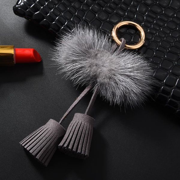 fashion tassel keychain with mink fur gifts for women llaveros mujer car bag accessories keyring holder jewelry accessory eh339 h sqcpsk, Silver
fashion tassel keychain with mink fur gifts for women llaveros mujer car bag accessories keyring holder jewelry accessory eh339 h sqcpsk, Silver