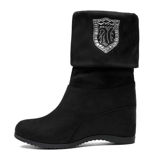 women knitted snow boots fashion keep warm for winter ladies boots ankle outdoor casual trendy classic good design y200723, Black
women knitted snow boots fashion keep warm for winter ladies boots ankle outdoor casual trendy classic good design y200723, Black