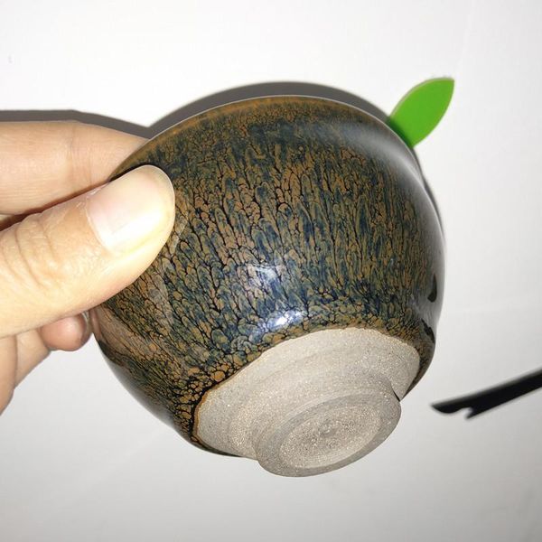 ручной работы jianzhan китайская культура чайная посуда tenmoku глазурь керамическая дегустация чая чашки большой размер винный чашка jllzoh