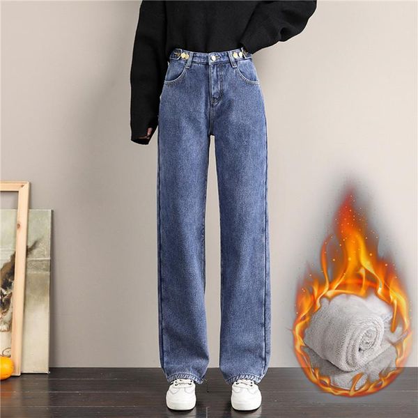 women's jeans xingqing women straight-leg pants winter adults solid color adjustable waist with pockets korean trousers streetwear, Blue
women's jeans xingqing women straight-leg pants winter adults solid color adjustable waist with pockets korean trousers streetwear, Blue