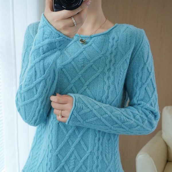 women's sweaters winter o-neck long sleeve thick 100%wool woman pullover female jumper warm clothes pull femme casual knit, White;black
women's sweaters winter o-neck long sleeve thick 100%wool woman pullover female jumper warm clothes pull femme casual knit, White;black