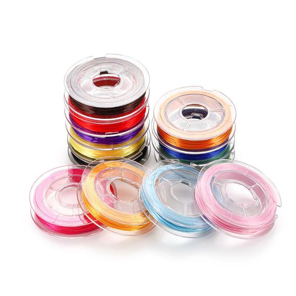 10meters/lot flexible elastic wire diameter roll mixed colors beaded bracelet for diy handmade jewelry making findings jllgvp, White;red
10meters/lot flexible elastic wire diameter roll mixed colors beaded bracelet for diy handmade jewelry making findings jllgvp, White;red