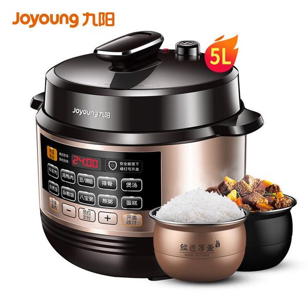 joyoung 5l large capacity electric pressure cooker household double gallbladder rice cooker intelligent electric pressure
joyoung 5l large capacity electric pressure cooker household double gallbladder rice cooker intelligent electric pressure