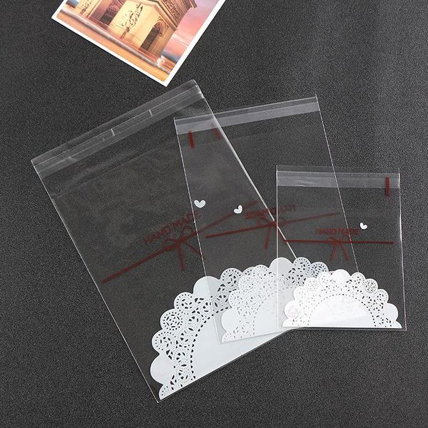 500pcs "handmade" lace bow printing cookie plastic bag for candy biscuit snack opp grade self adhesive bags samples package
500pcs "handmade" lace bow printing cookie plastic bag for candy biscuit snack opp grade self adhesive bags samples package