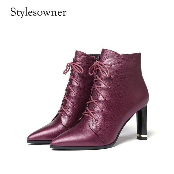 boots stylesowner arrival style woman cow leather side zipper heels 8cm pointed toe soft, Black
boots stylesowner arrival style woman cow leather side zipper heels 8cm pointed toe soft, Black