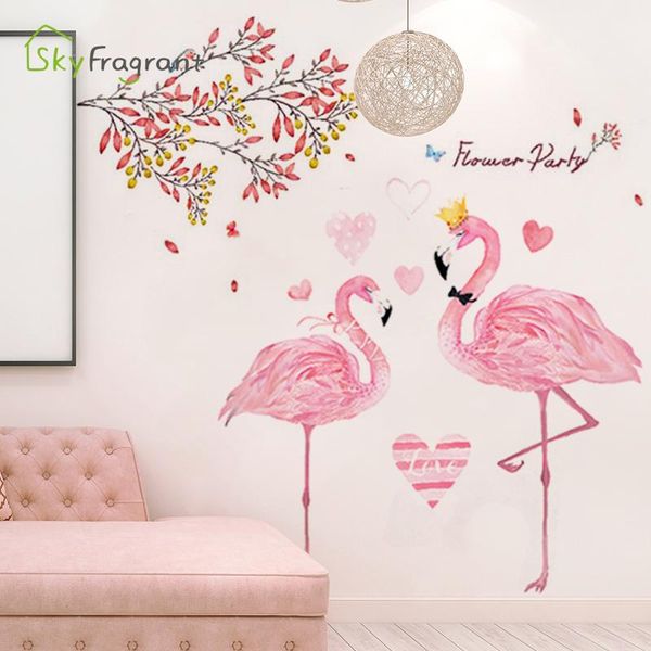 wall stickers creative flamingo flower living room background decor self-adhesive bedroom decoration home entrance sticker
wall stickers creative flamingo flower living room background decor self-adhesive bedroom decoration home entrance sticker
