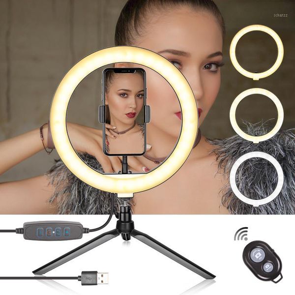 10 inch selfie ring light with tripod stand & cell phone holder for live stream makeup mini led camera for youtube1
10 inch selfie ring light with tripod stand & cell phone holder for live stream makeup mini led camera for youtube1