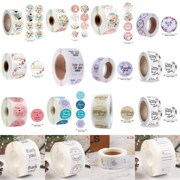 gift wrap 500pcs/roll floral thank you sealing posted packaging label adhesive baking seal sticker stickers cartoon decoration
gift wrap 500pcs/roll floral thank you sealing posted packaging label adhesive baking seal sticker stickers cartoon decoration
