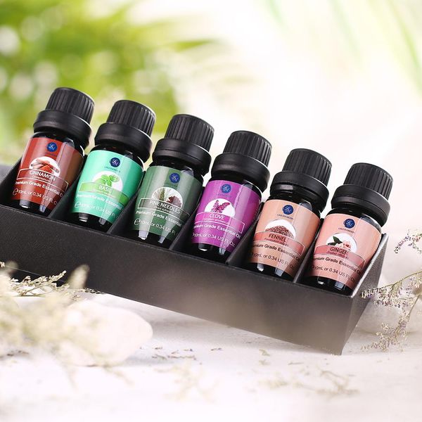 lagunamoon 10ml essential oils 6pcs gift set citrus ylang vanilla jasmine for aromatherapy diffuser air freshing relaxing relief
lagunamoon 10ml essential oils 6pcs gift set citrus ylang vanilla jasmine for aromatherapy diffuser air freshing relaxing relief