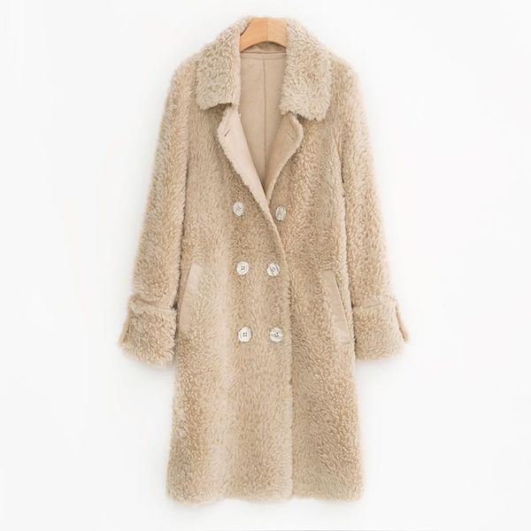 coat real female fur wool jacket autumn winter coat women clothes 2021 korean vintage sheep shearling manteau femme zt4343, Black
coat real female fur wool jacket autumn winter coat women clothes 2021 korean vintage sheep shearling manteau femme zt4343, Black