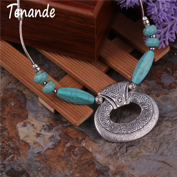 tenande hollow carved leaves geometric natural stone beads for women vintage accessories tribal jewelry colares, Silver
tenande hollow carved leaves geometric natural stone beads for women vintage accessories tribal jewelry colares, Silver