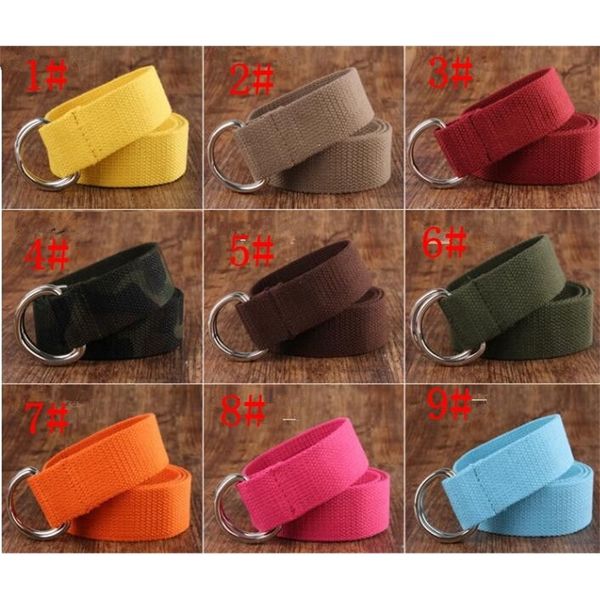 buckle waist belts double rings women men military canvas casual waistband kka3240, Black;brown
buckle waist belts double rings women men military canvas casual waistband kka3240, Black;brown