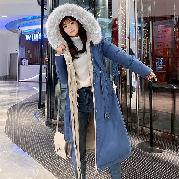 women's down & parkas long hooded with fur collar adjustable waist warm thicken wear parka coat women winter jacket, Black
women's down & parkas long hooded with fur collar adjustable waist warm thicken wear parka coat women winter jacket, Black