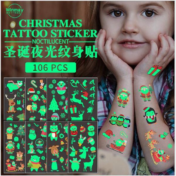 waterproof rocooart christmas glowing tattoo stickers luminous tatoo snow man fake tattoo santa flash taty new year gift for kids
waterproof rocooart christmas glowing tattoo stickers luminous tatoo snow man fake tattoo santa flash taty new year gift for kids