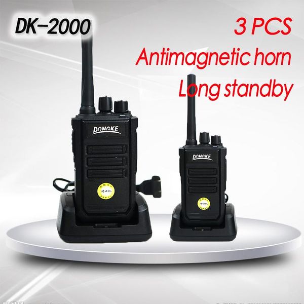 3 шт. dk-2000 antimagnetic walkie talkie 10km vhf uhf портативные мощные радиостанции радио радио comunicador cb radio amador walk talk
3 шт. dk-2000 antimagnetic walkie talkie 10km vhf uhf портативные мощные радиостанции радио радио comunicador cb radio amador walk talk