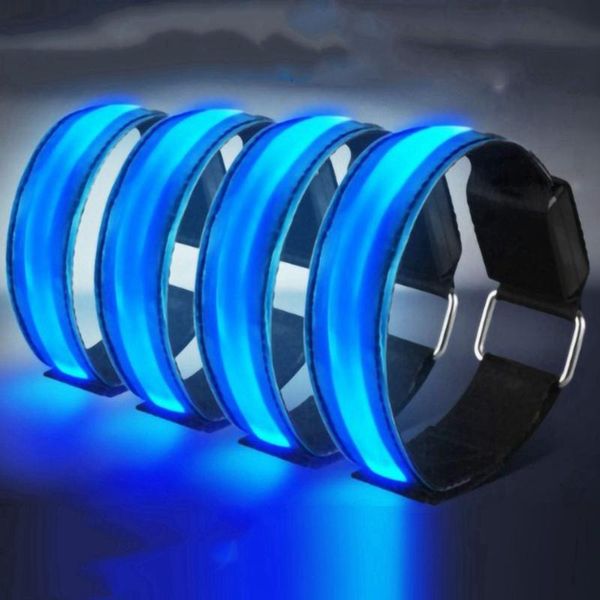 night running armband light safety belt outdoor sports arm leg warning wristband cycling bike light reflective belt wristband, Black;gray
night running armband light safety belt outdoor sports arm leg warning wristband cycling bike light reflective belt wristband, Black;gray