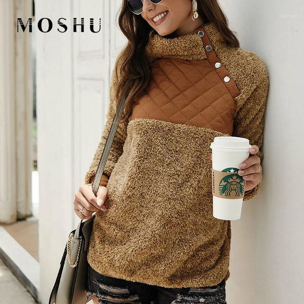 women sweatshirts hoodies winter long sleeve turtleneck pullovers female casual fleece patchwork warm plush clothes1, Black
women sweatshirts hoodies winter long sleeve turtleneck pullovers female casual fleece patchwork warm plush clothes1, Black