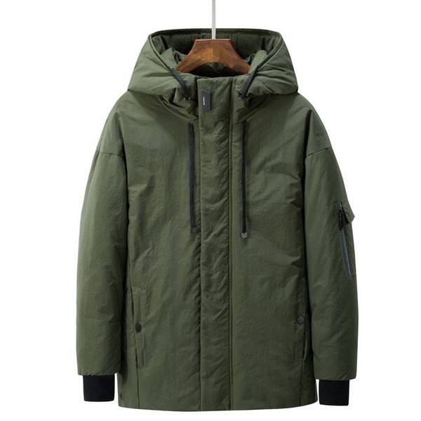 waterproof and breathable long down jacket men oversize tooling jacket winter thick cotton coat solid color duck down, Black
waterproof and breathable long down jacket men oversize tooling jacket winter thick cotton coat solid color duck down, Black