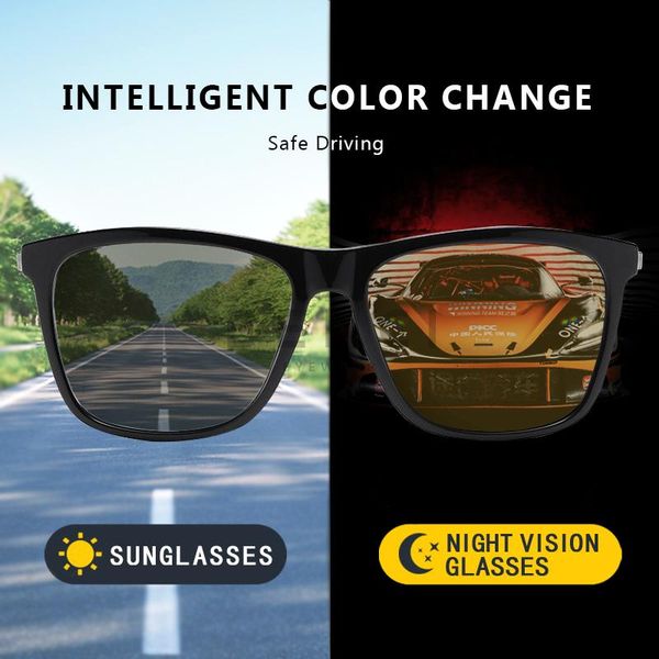 2021 brand benci night driving sunglasses pchromic polarized clear vision eyewear square metal fishing sun glasses men uv400, White;black
2021 brand benci night driving sunglasses pchromic polarized clear vision eyewear square metal fishing sun glasses men uv400, White;black