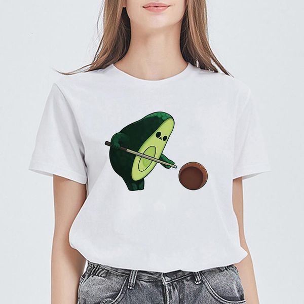 new t-shirt female funny cute avocado harajuku t shirt elegant beautiful loose tshirt plus size ropa mujer kawaii casual top, White
new t-shirt female funny cute avocado harajuku t shirt elegant beautiful loose tshirt plus size ropa mujer kawaii casual top, White