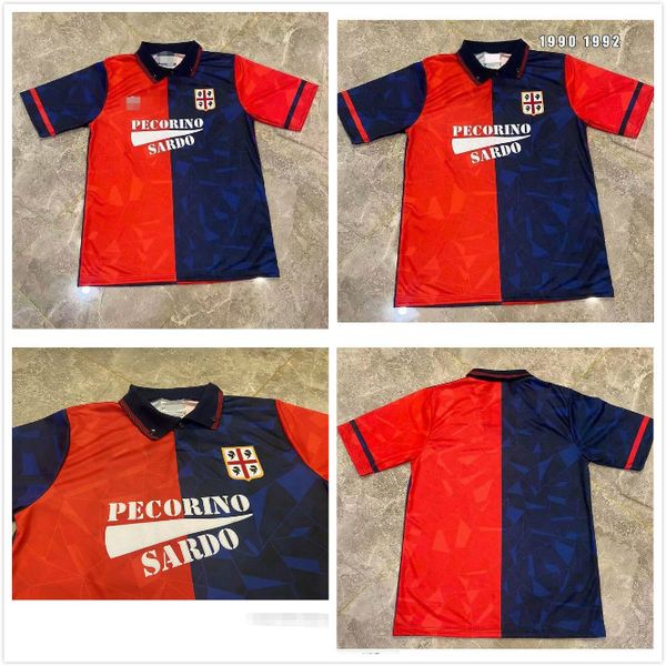 cagliari calcio 1990 1992 retro soccer jerseys home joao pedro simeone nainggolan godin 90 92 vintage football shirts, Black
cagliari calcio 1990 1992 retro soccer jerseys home joao pedro simeone nainggolan godin 90 92 vintage football shirts, Black