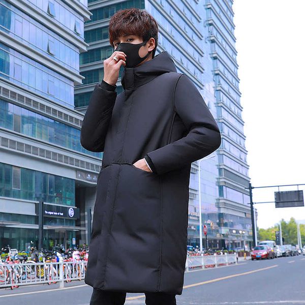 19 winter new down jacket mid long korean thickened youth hooded casual men's coat, Black;brown
19 winter new down jacket mid long korean thickened youth hooded casual men's coat, Black;brown