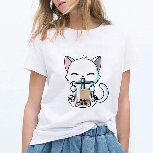Women Summer T-shirt Cartoon Printed T Shirt Summer Funny Tee Shirt Girl and Female Top Tee Ladies Fashion T-shirts #KK3X, White
Women Summer T-shirt Cartoon Printed T Shirt Summer Funny Tee Shirt Girl and Female Top Tee Ladies Fashion T-shirts #KK3X, White