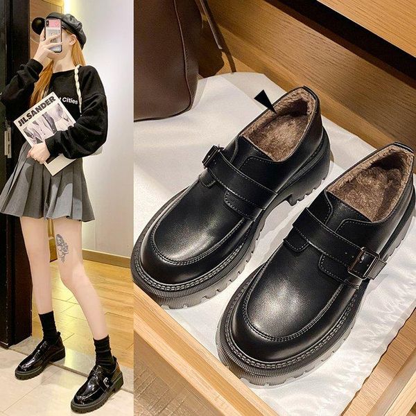 2020 casual woman shoe female footwear loafers with fur black flats modis oxfords all-match autumn round toe british style dress
2020 casual woman shoe female footwear loafers with fur black flats modis oxfords all-match autumn round toe british style dress