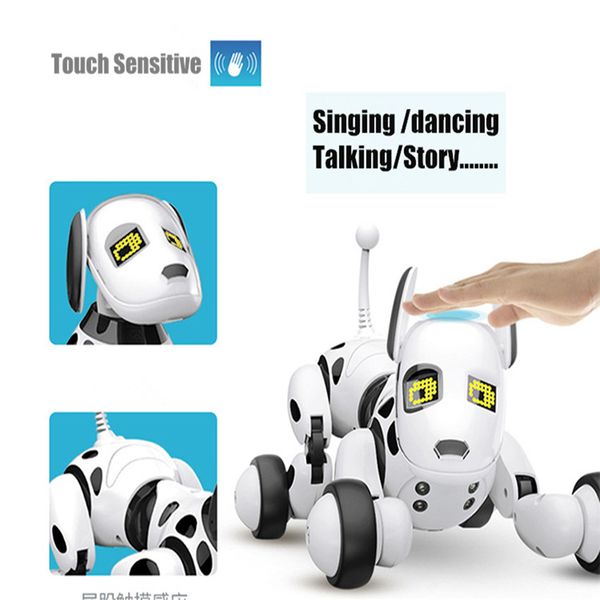 programable 2. wireless remote control smart animals toy robot dog remote control toys kids toys electronic toys lj201105
programable 2. wireless remote control smart animals toy robot dog remote control toys kids toys electronic toys lj201105